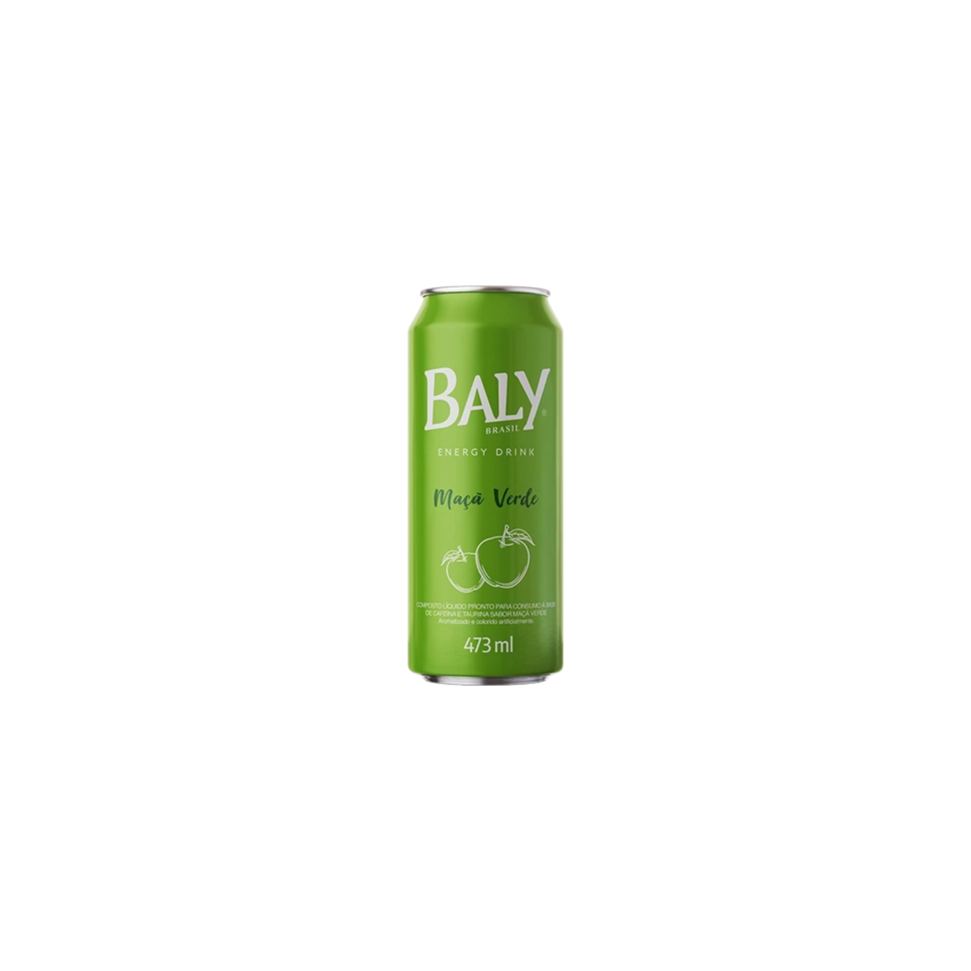 Baly Lata 473 ml Maça Verde